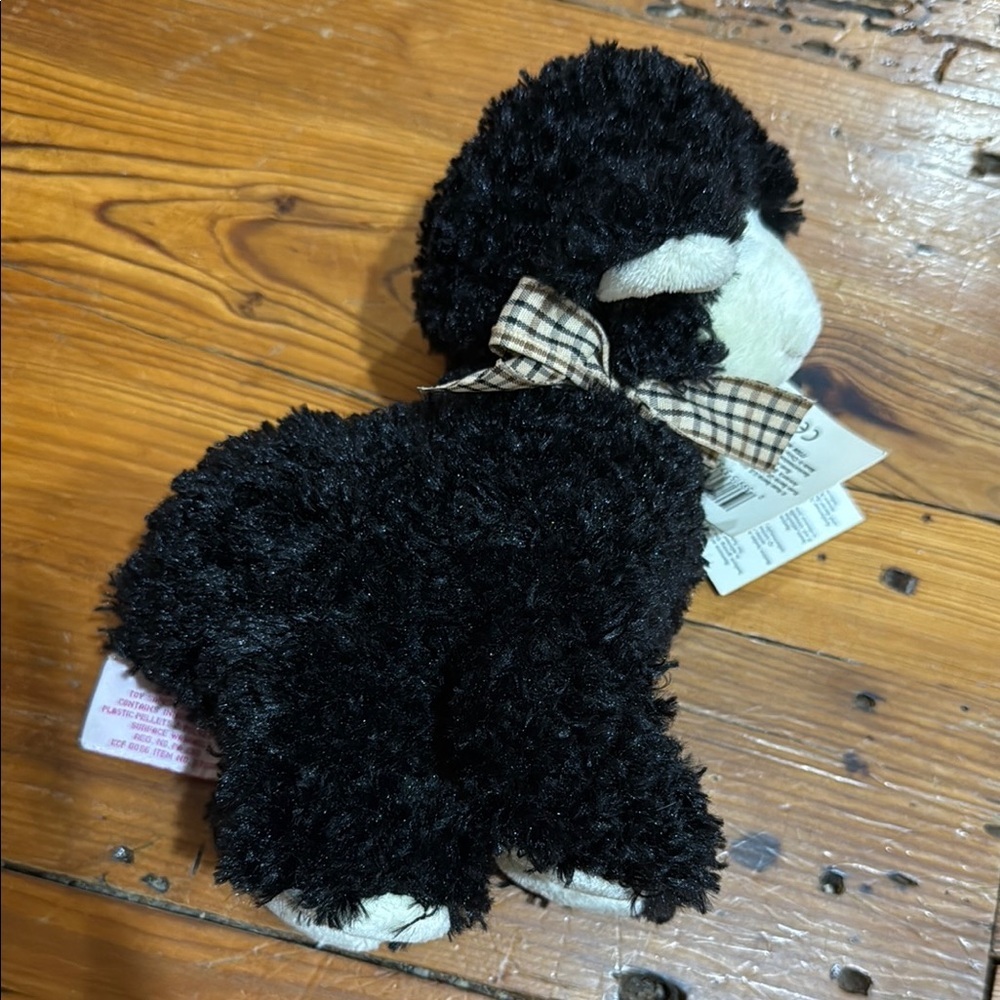 Russ Plush Sheep in Black and White NWT - Picture 7 of 8